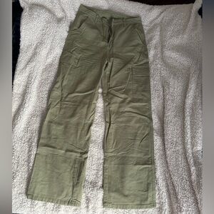 Green cargo pants